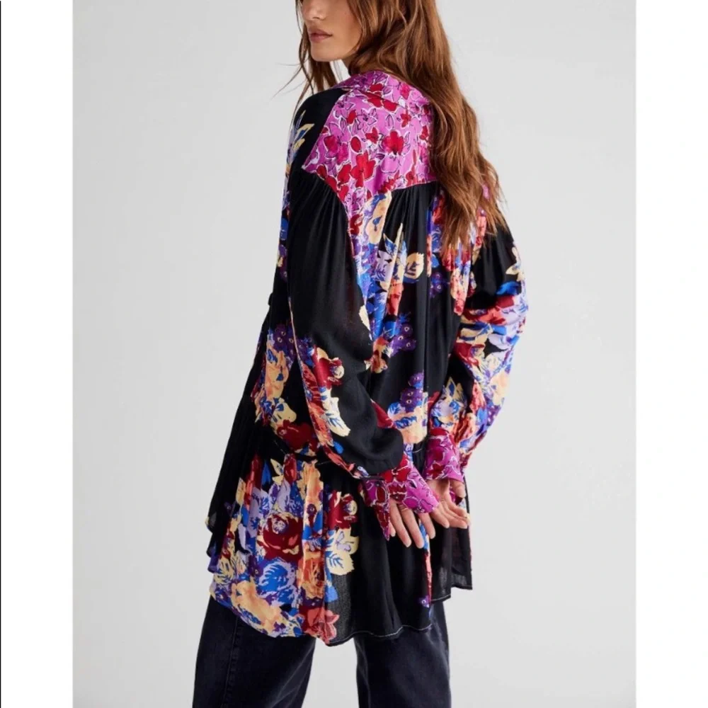 FREE PEOPLE “BRUNCH A BRUNCH”TUNIC/ LAST ONE NO OFFERS - Picture 6 of 10